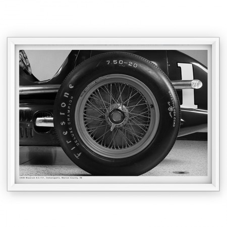 PLAKAT / FOTOGRAFIA - 1938 Maserati [4]